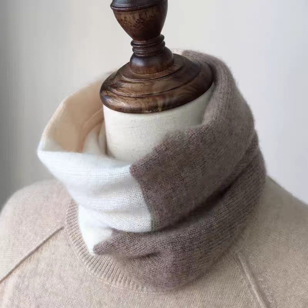 Infinity Scarf Knit - Sciarpa Infinity Morbida a Colori Sfumati,