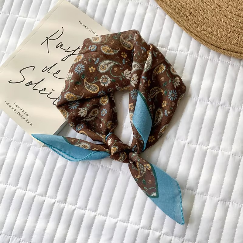 Bandana Cotton - Sciarpa fazzoletto in cotone per donna