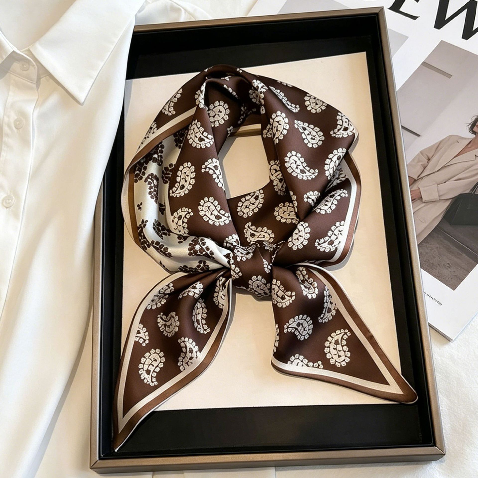 Foulard Lungo di Lusso, Fasce  - Silk Neck Scarf recensione e prezzo