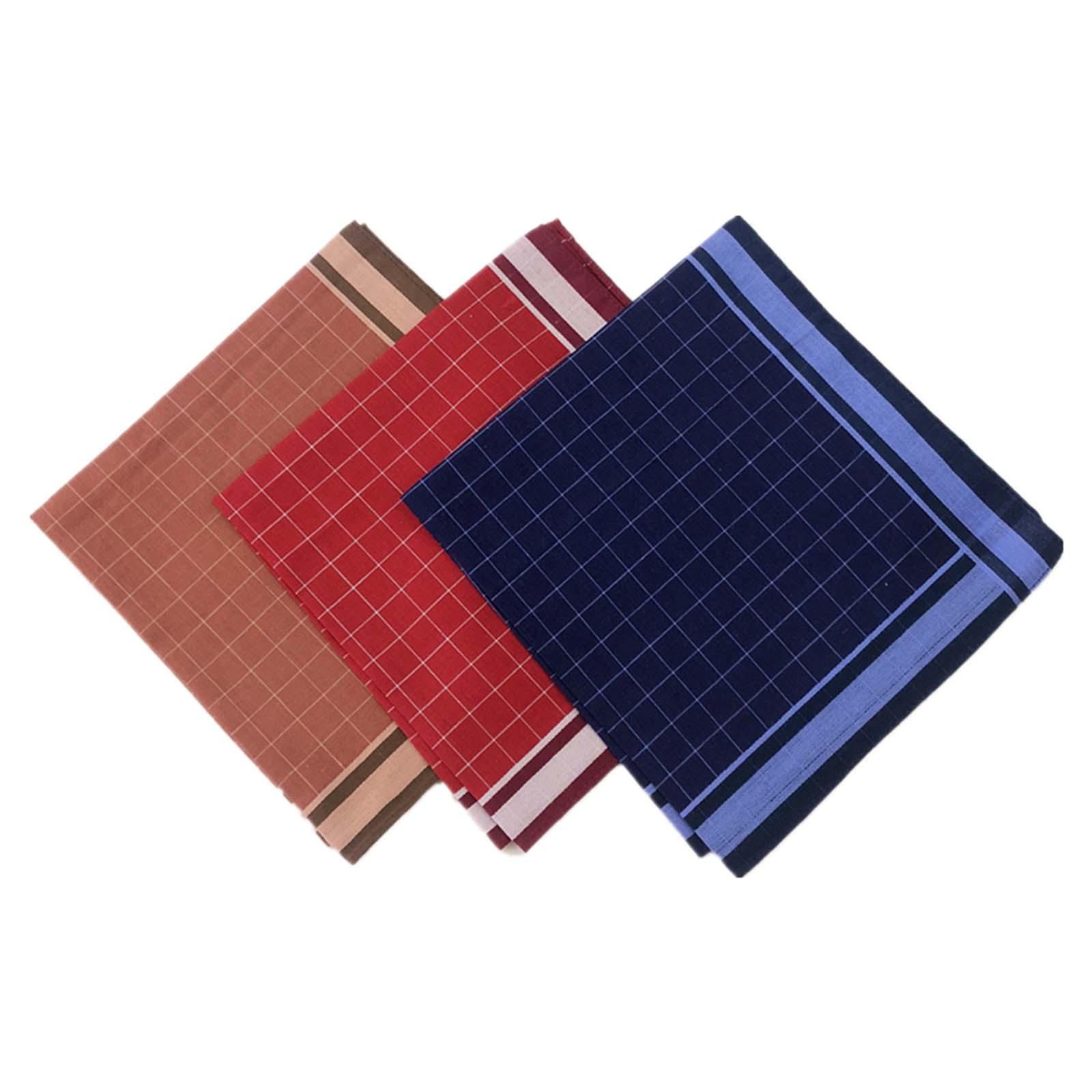 6 Pezzi di Fazzoletti a Quadri - Handkerchief Cotton Men recensione e prezzo