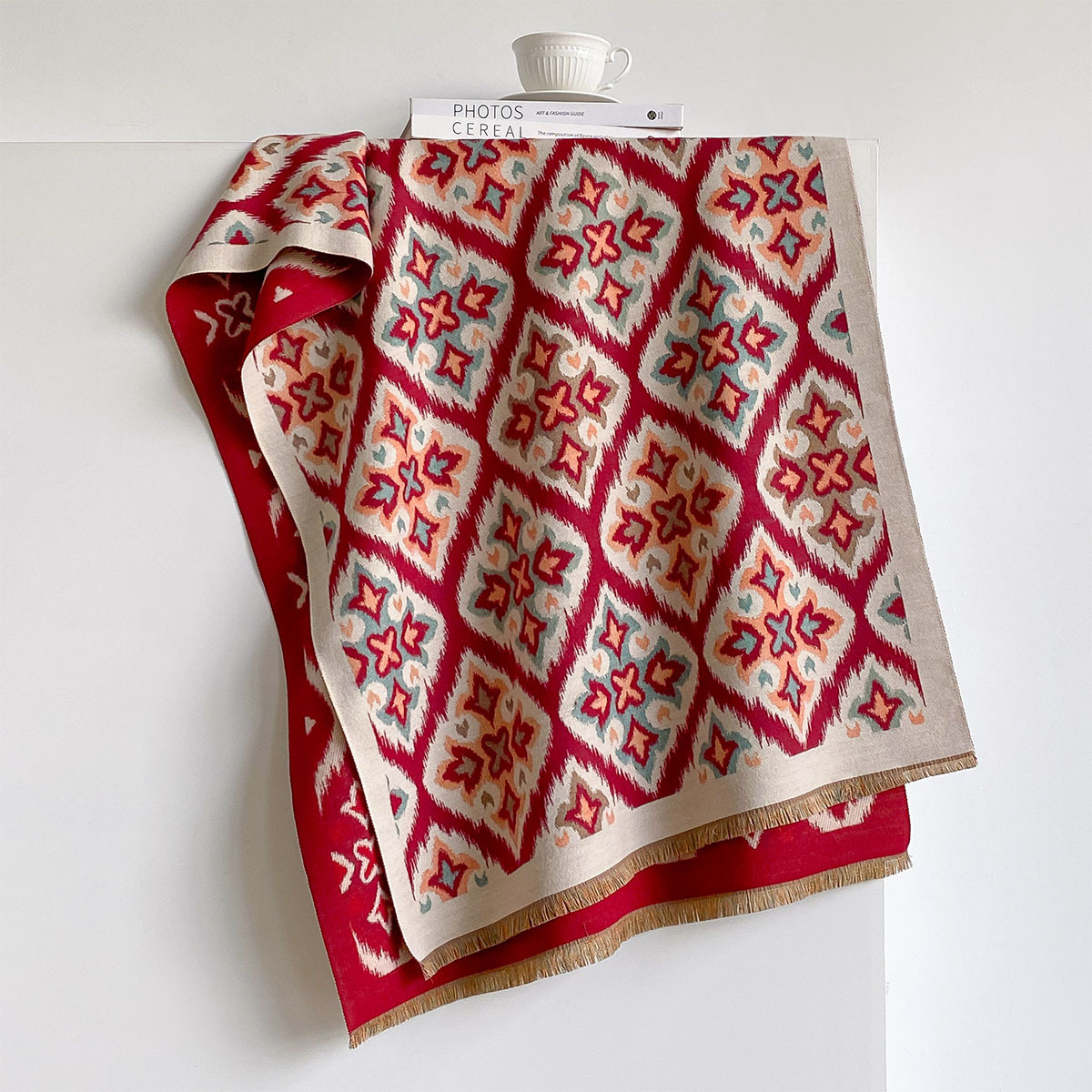 Sciarpa Reversibile da Donna i - Woven Scarf Blanket recensione e prezzo