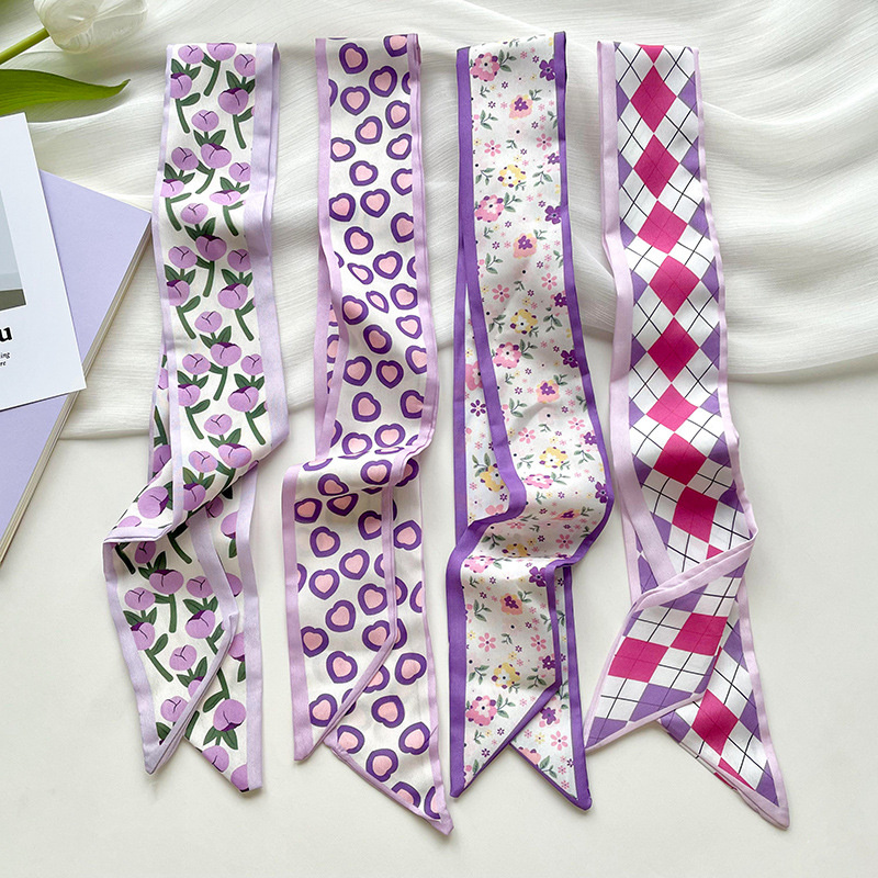 Nuovo lusso stretto corto scia - Silk Neck Scarf recensione e prezzo