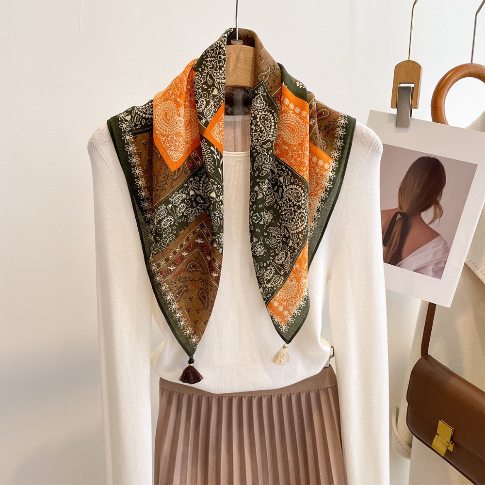 Sciarpa con Nappe da Donna, Qu - Bandana Cotton recensione e prezzo