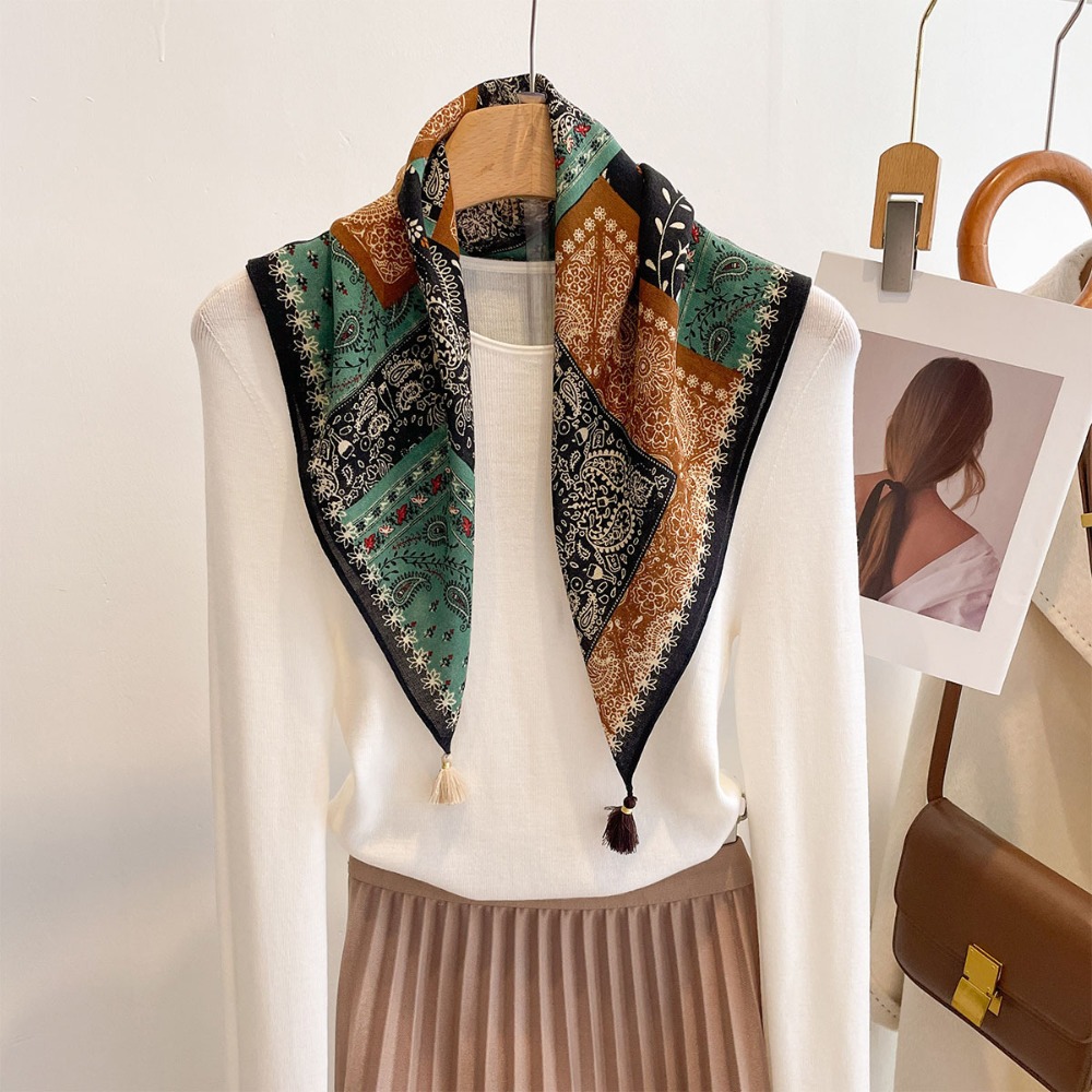 Sciarpa con Nappe da Donna, Qu - Bandana Cotton recensione e prezzo