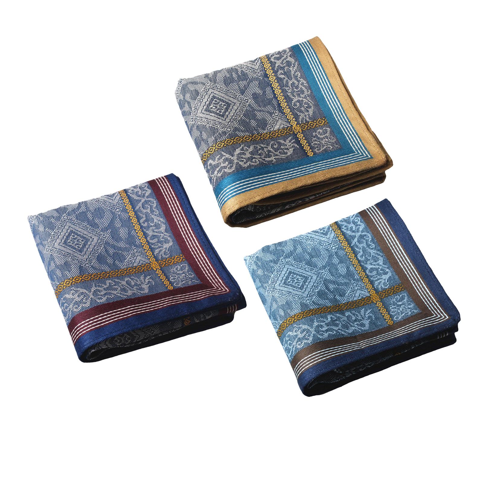 3 Pezzi di Fazzoletti da Tasch - Handkerchief Cotton Men recensione e prezzo