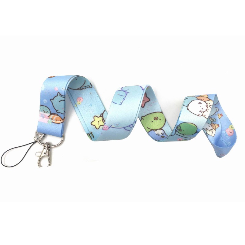 Laccetto Kawaii Sumikko Gurash - Lanyard Badge Holder recensione e prezzo