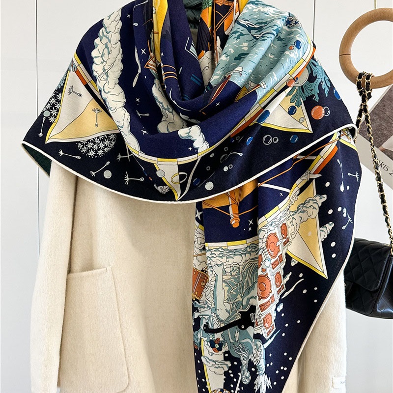 Sciarpa coperta di lana di lus - Woven Scarf Blanket recensione e prezzo